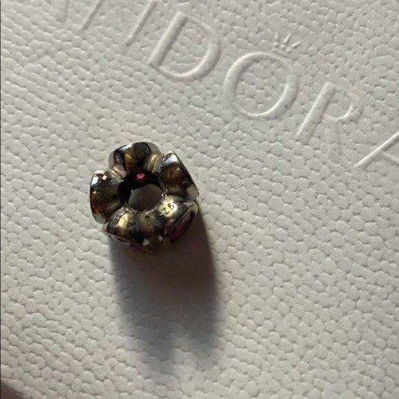 PANDORA RUBY Oval Lights Charm Authentic - Picture 5 of 6